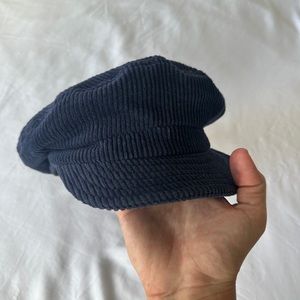 Brixton Navy Corduroy Hat